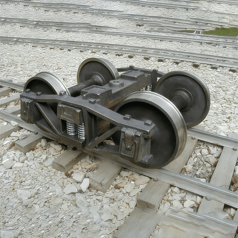 Calibre do medidor 20 toneladas de vagão ferroviário do frete da carga do eixo