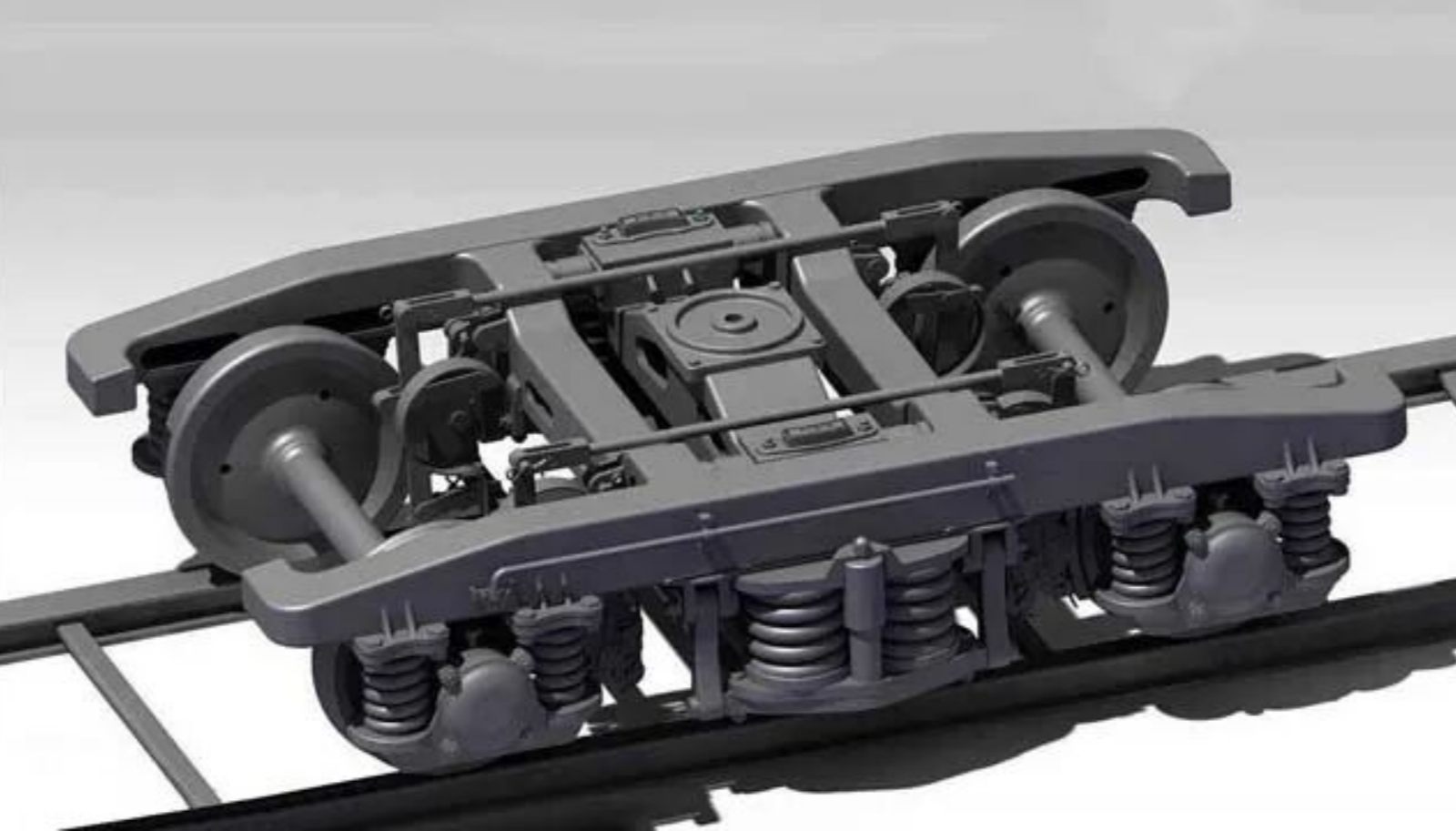O equipamento de rolamento garante movimento e frenagem suaves e seguros.